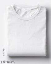 Men's 100% pure cotton Biowash solid plain t-shirt, short sleeves, 200 GSM