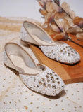 Synthetic FROH FEET women's bellies, comfortable and stylish heels for occasions, various colors available, Indian origin