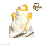 High-quality polyresin Shiv Murti (Shankar Bhagwan), 6x8x5 cm, featuring Shiva's family in spiritual art