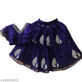 Embroidered Georgette Lehenga Choli for Girls, 2-7 Years, Indian ethnic wear