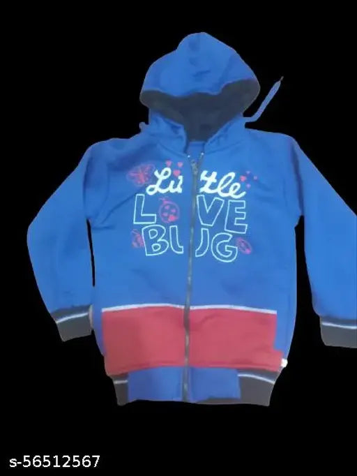 Agile Stylus boys cotton blend sweatshirts, zipper hoodie for 8-9 years old, Indian kidswear apparel