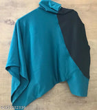 Colorblocked lycra round neck sport t-shirt, short sleeves, size L (chest 40in, length 28in), made in India