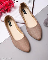 Pink synthetic leather colorblocked flat belly for women - trending affordable bellies, stylish and comfortable ankle loop design, made in India (IND sizes 4-9)