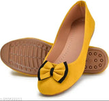 Suede velvet flat bellies shoes - casual, stylish, and comfortable women's slip-ons for daily wear, India