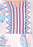 Green print rayon kurti & palazzos set for girls, A-line style, lace border, festive occasion wear