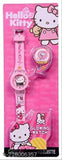 Glowing disco kids watch in free size, Hello Kitty design for ages 4-10