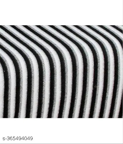 Striped fleece blanket, lightweight & warm for winter donations - Parinika Fabs Polar fleece, 3 pack (Multicolor), free size (90x60 in)