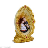 Multicolor polystone St. Anthony statue, Catholic religious idol for home decor, ideal for living room or shelf display