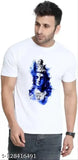 Shiv Ji printed polyester t-shirt, short sleeves, vibrant Indian design