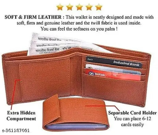 Canvas and leather winter combo: Men's trendy wallet, 2 piece belts, 5 pair socks, woolen cap & hand gloves (India)
