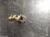 Brass Krishna idol, size 1, blue-eyed figurine from India, 4cm x 6cm x 2cm