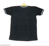 Men's polyester half-sleeve polo t-shirt, solid casual design in regular fit, XL size with chest size 37in, length size 27in