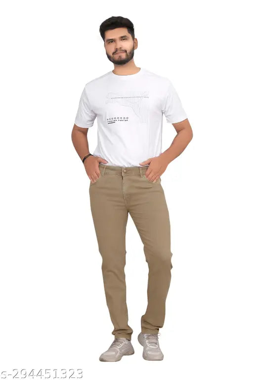 Solid yellow denim jeans for men by RIGBONE, stretchable regular fit with sizes 30, 32, 34, and 40 (India)