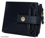 Black genuine leather RFID wallet (12 slots) - slim, stylish & spacious men's wallet by CROSSACK. Ideal for daily essentials organization and secure data storage