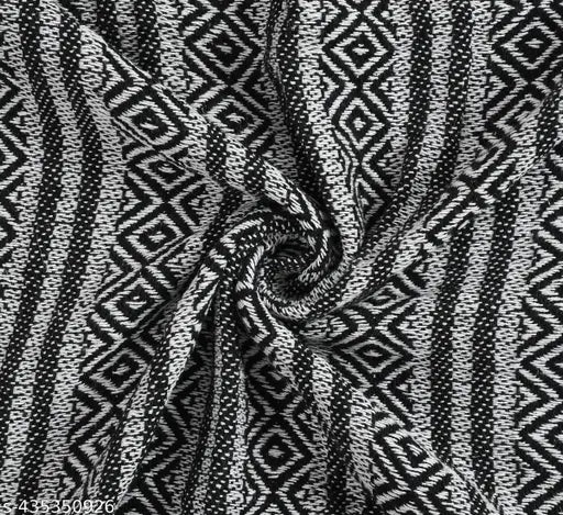 Black and White Geometric Pattern HomewayTex 100% Cotton Throw, versatile for indoor/outdoor use as bedspread, sofa cover, or blanket; breathable, lightweight, reversible, super soft, easy to maintain