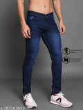 Denim dyed/washed men's jeans, crafted from cotton for comfort and fashionable style - L,Zard Regular Fit