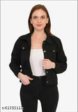 Cotton blend, fancy graceful jacket in solid color from Rama Apparels, ideal for casual looks