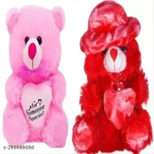 Red plush someone special teddy bear, 30 cm tall, BIS/ISI certified