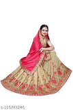 Woven Bollywood cotton silk saree (pink beige), Vichitra silk with floral embroidery, Indian handcrafted traditional attire for special occasions
