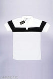 Striped polyester 3-combos men's color block semi winter casual short sleeve shirts for outdoor gym wear, available in sizes S-XXL
