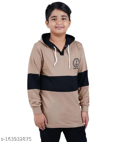 Cotton colorblocked sweatshirt set (3 pack) for boys aged 12-16 years, made in India