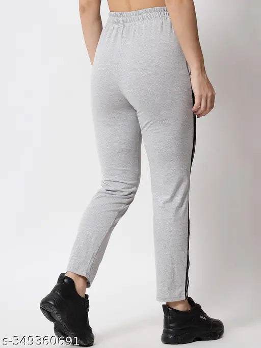 Cotton calf-length activewear women's trouser & trackpant, bio-washed & chemical-free premium rayon for versatile pairing