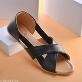 Stylish synthetic open toe bellies - comfortable pair of casual ballerinas from Olive Fashion, upgrading quintessential dressing