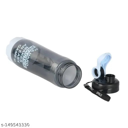 Aqua Fit water bottle pack of 2 (Pink & Blue), BPA-free sports gym fitness bottle for kids, durable and leakproof, ideal for cold beverages