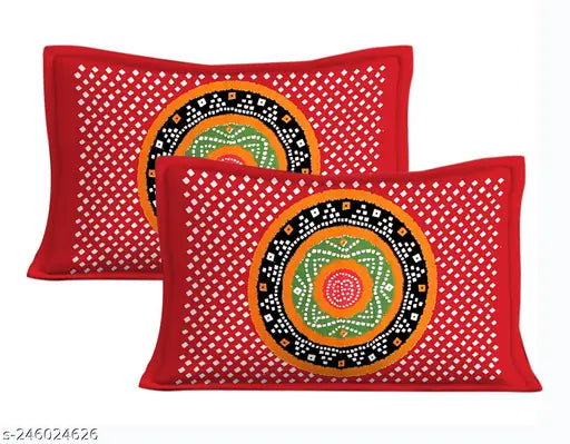 Rajasthani printed cotton double bedsheet, 100% pure cotton flat sheets with ethnic motifs, ideal for summer adult use