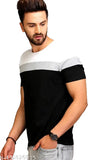 Indian cotton half sleeve men's t-shirt combo of 5, printed design, sizes S-XXL
