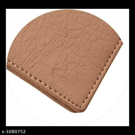 Faux leather men's wallet, solid pattern, elegant accessory for stylish gentlemen from India
