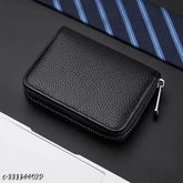 Handcrafted Indian leather ATM card holder with 1 slot, perfect for organizing essential cards