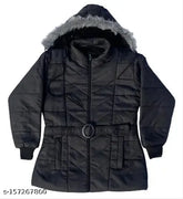 Solid nylon long sleeve Cutiepie Elegant Girls Jacket & Coats, Indian origin