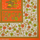 Multicolor cotton classic bed skirts, heavy quality 3-piece set for double beds. Made in India