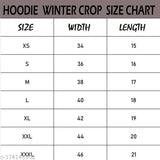 Women's cotton puff lavender crop sweatshirt with long sleeves, printed net pattern in pastel color