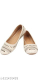 Beige textured PU ballerinas for women, stylish Pu pvc bellies india sizes 4-8" (108 characters)