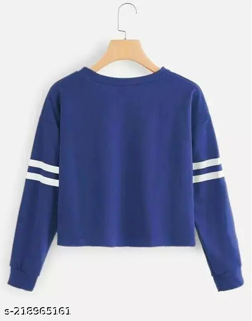 Indian-made premium cotton long sleeve t-shirt for women - solid design in sizes S-XL