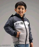 Solid nylon boys jacket from India, ideal for active play in 1-2 or 6-7 years