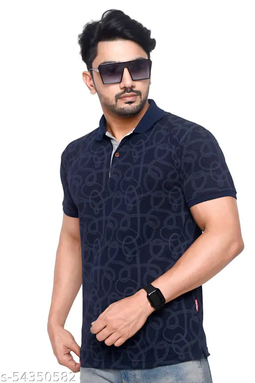 Men's Radams Cotton Printed Half Sleeve T-Shirt, soft and comfortable, great for casual wear