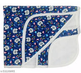 Fleece newborn baby blanket pack with hooded wrap, ideal for AC room, soft and warm fleece material, cartoon print design