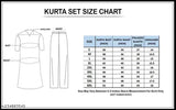 Trendy pink tie-dye rayon kurta and palazzos set, three-quarter sleeves, elastic waistband, casual occasion wear