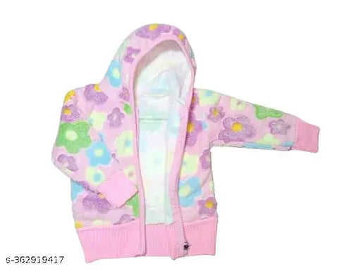 Wool newborn baby sweater with hoodie & pant, printed net pattern, long sleeves in various sizes from 0-1 years