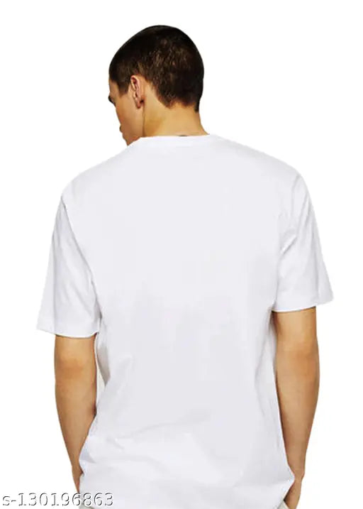 High-quality polyester round neck t-shirt for men, premium fit in sizes S, XL, L, M, XXL