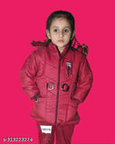 Nylon baby girl jacket, solid color, trending fashionable design for 2023, comfortable and easy hand-wash, available in various sizes from 1-2 to 6-7 years