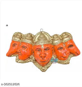 Panchmukhi Hanuman Ji Balaji wall hanging, Indian MDF Yantra for home or office decor