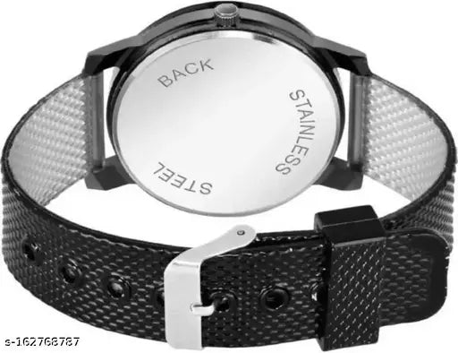 Stylish black dial silicon strap watch combo with black cotton Ediko cap and sunglasses for men and boys on display