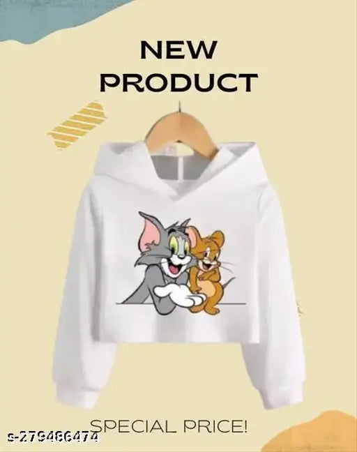 High-quality cotton hoodie, printed abstract design, loose fit for women, available in S, M, L, XL (36in, 38in, 40in, 42in)