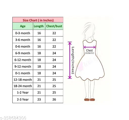 Indian soft net printed frock, sleeveless and fancy styled for babies aged 0-3 years