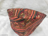 Bigger quality, traditional cotton Nepali Dhaka topi cap with Gorkha-style pattern