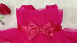 Net Enchantress Frock for girls, sleeveless frock and dress, 0-12 Months sizes, India-made